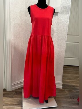 chicos evening dresses Chico's | Dresses | Chicos Sleeveless Tweed Maxi Dress Size 2 Large Cream  Textured Boho Summer